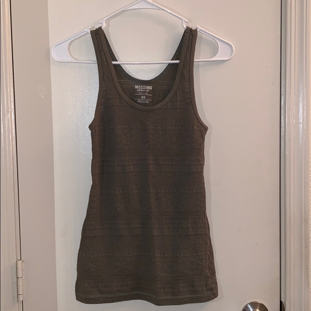 Lacey green Tank